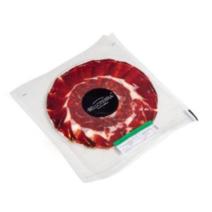 Jamon de bellota 100% Iberico D.O., cortado a mano, 5 sobres 80 gr