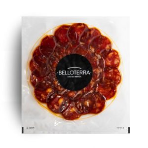 Chorizo de bellota ibérico, 5 sobres de 80 gr.